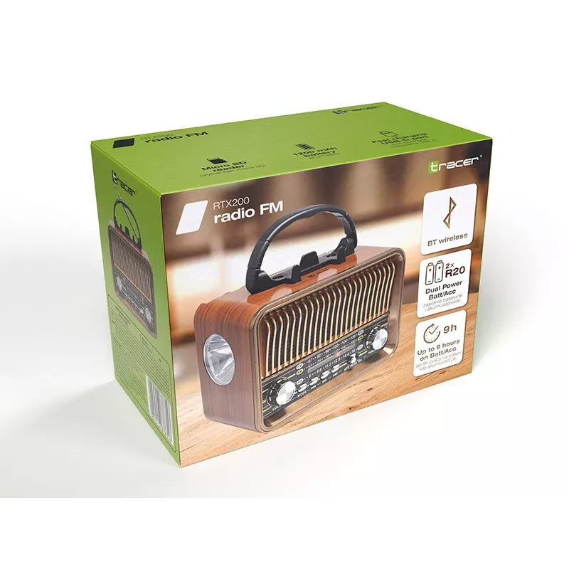 Tracer 47774 RTX200 ShockWave rádio FM