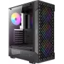 ANTEC VX-320 ARGB ATX, Micro-ATX, ITX Mid Tower skriňa pre herný PC, čierna (0-761345-10234-6)