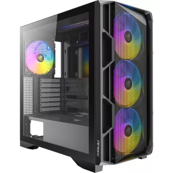 ANTEC AX-1000 ARGB herná E-ATX, ATX, Micro-ATX, ITX Mid Tower skriňa pre PC, čierna (0-761345-10240-7)