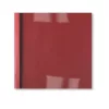 GBC LeatherGrain ThermaBind obálky 3 mm červené (100), A4, červená, transparentná, matná, 30 listov, 3 mm, 297 mm