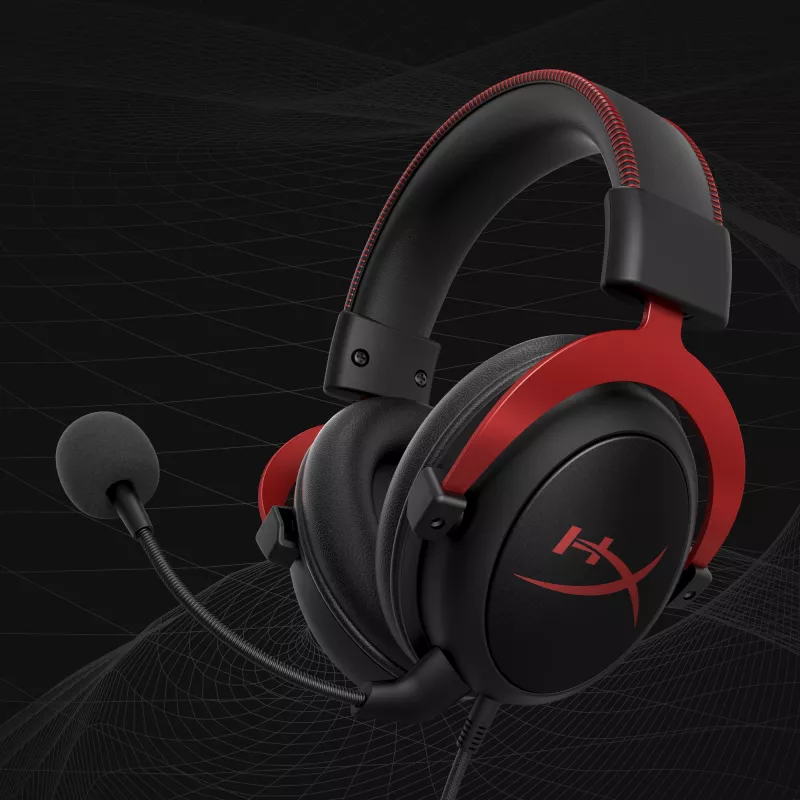 HyperX Cloud II - herný headset (čierno-červený)