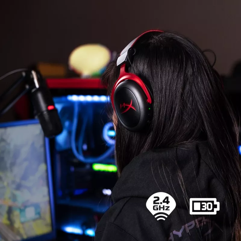 HyperX Cloud II - herný headset (čierno-červený)