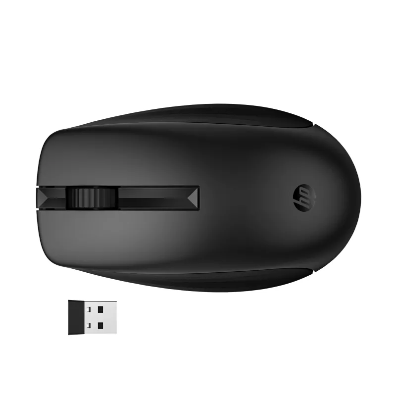 HP 650 Wireless sada klávesnice a myši, plná veľkosť (100%), bezdrôtová, RF Wireless, membránová, čierna, myš súčasťou