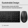 HP 650 Wireless kombinácia klávesnice a myši, plná veľkosť (100%), bezdrôtová, RF Wireless, membránová, čierna, myš súčasťou