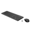 HP 330 Wireless kombinácia myši a klávesnice, plná veľkosť (100%), bezdrôtová, RF Wireless, čierna, myš súčasťou