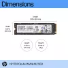 HP 1TB PCIe-4x4 NVMe SSD, 1 TB, M.2