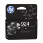 HP 924 čierna originálna atramentová kazeta, štandardná výťažnosť, čierna, 1 ks, 500 strán, 400 strán, jednotlivé balenie