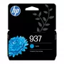 HP 937 azúrová originálna atramentová kazeta, štandardná výťažnosť, azúrová, 1 ks, 800 strán, jednotlivé balenie