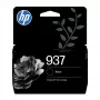 HP 937 čierna originálna atramentová kazeta, štandardná výťažnosť, čierna, 1 ks, 1250 strán, jednotlivé balenie