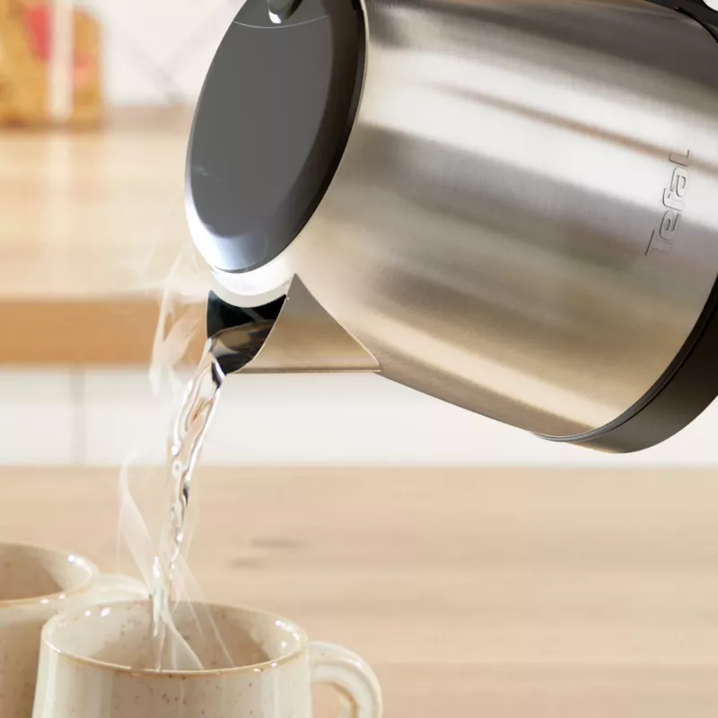 Tefal Subito Mini KO5S2DE0 kanvica 1 l 2400 W čierna, nehrdzavejúca oceľ