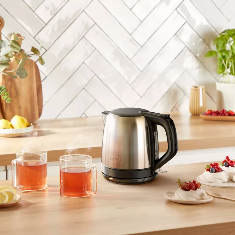 Tefal Subito Mini KO5S2DE0 kanvica 1 l 2400 W čierna, nehrdzavejúca oceľ