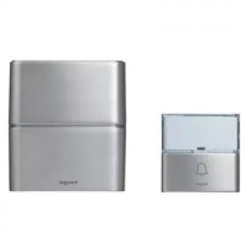 Legrand 094271 Premium Súprava bezdrôtového gongu, hliník
