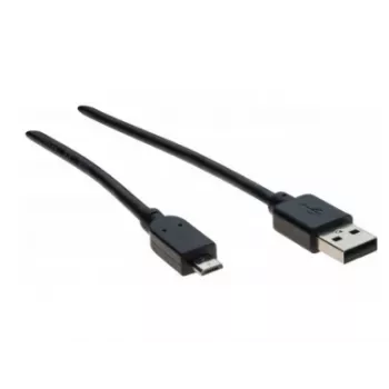 Hypertec 532456-HY USB 2.0 kábel, USB A na Micro-USB B, 2 m, čierny