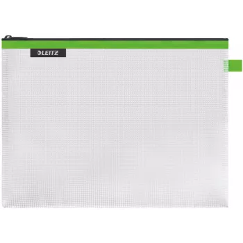 Leitz Travel Pouch vodoodpudivá WOW Large, unisex, taška na príslušenstvo, Large, zips, vodoodpudivá, zelená