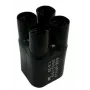 3M SKE 4F/1+2, zmršťovacia bužírka, čierna, 10 cm, 3,5 cm, 1 ks, 120 °C