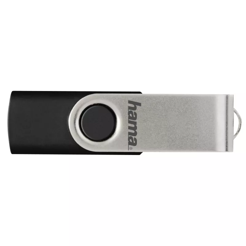 Hama 00181059 USB kľúč 8 GB USB Type-A 2.0 čierny, strieborný