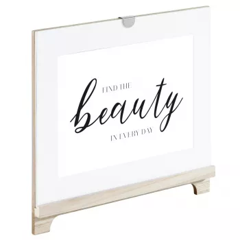 Hama Beauty rám na jednu fotografiu transparentná, biela