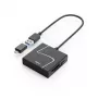 Hama 00200148 čítačka kariet USB 3.2 Gen 1 (3.1 Gen 1) Type-A/Type-C čierna