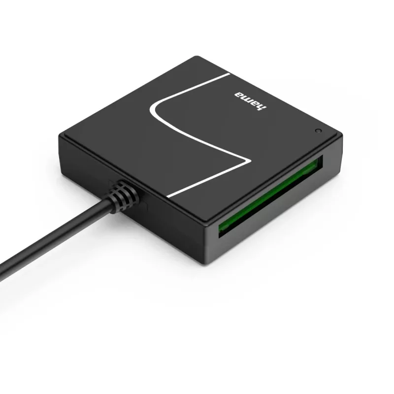 Hama 00200148 čítačka kariet USB 3.2 Gen 1 (3.1 Gen 1) Type-A/Type-C čierna