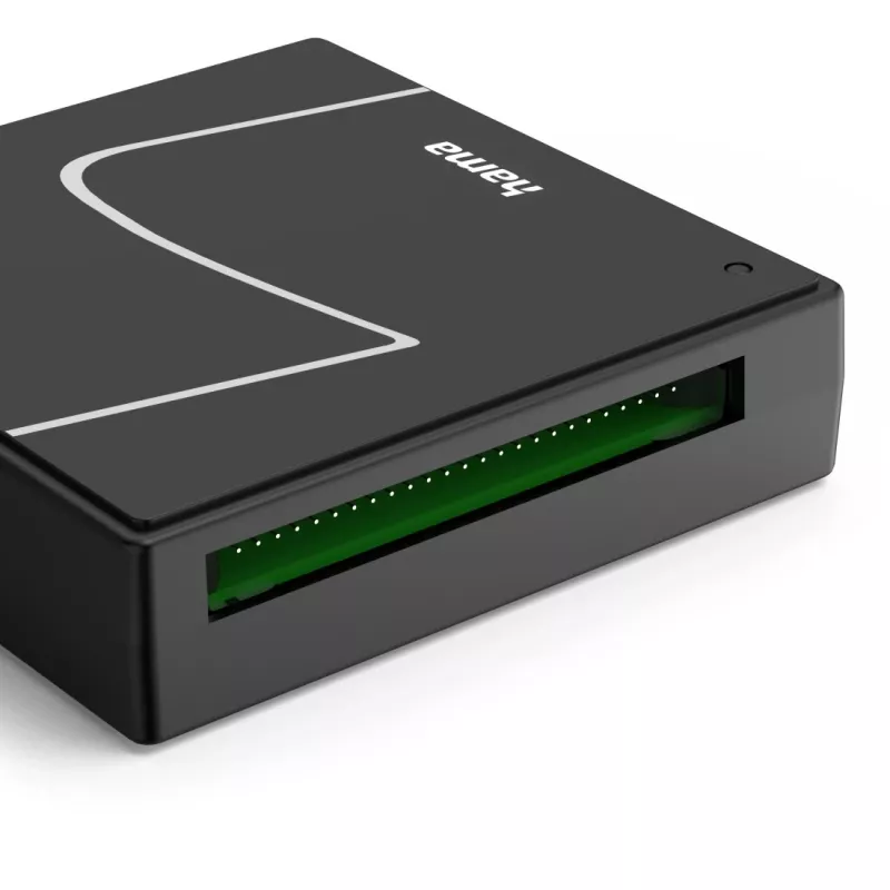 Hama 00200148 čítačka kariet USB 3.2 Gen 1 (3.1 Gen 1) Type-A/Type-C čierna