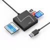 Hama 00200148 čítačka kariet USB 3.2 Gen 1 (3.1 Gen 1) Type-A/Type-C čierna