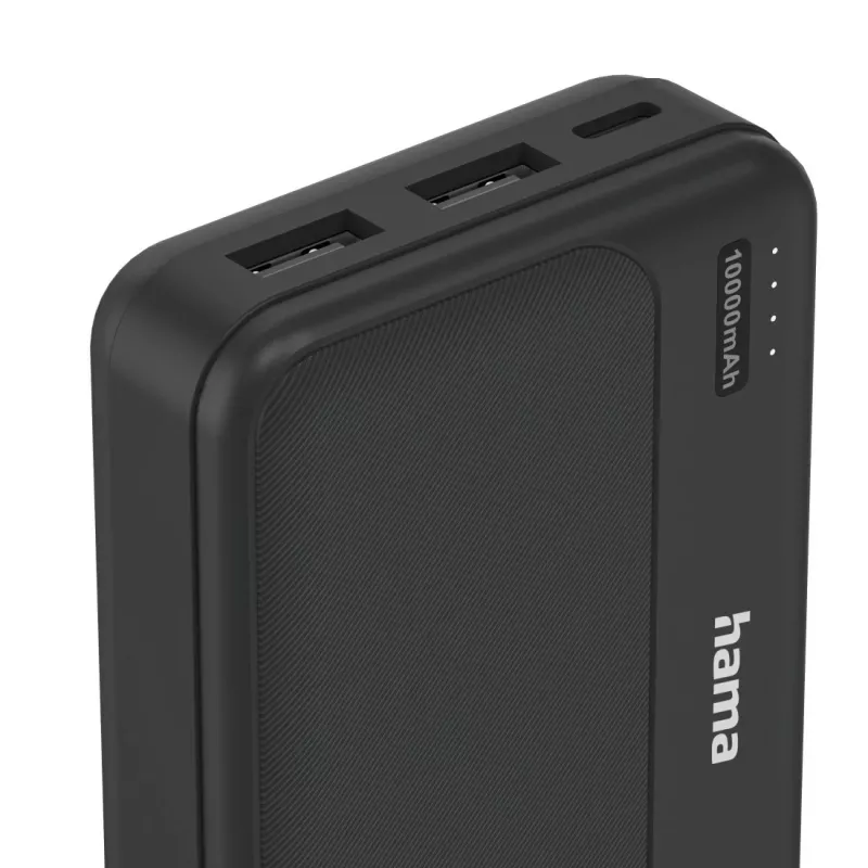 Hama Pocket 10 lithium-polymer (LiPo) 10000 mAh čierna