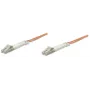 EFB Elektronik O0310.5 Duplexný optický patch kábel, LC-LC, OM2 50/125 µm, LSZH, 5 m, oranžový