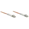 EFB Elektronik O0310.5 Duplexný optický patch kábel, LC-LC, OM2 50/125 µm, LSZH, 5 m, oranžový