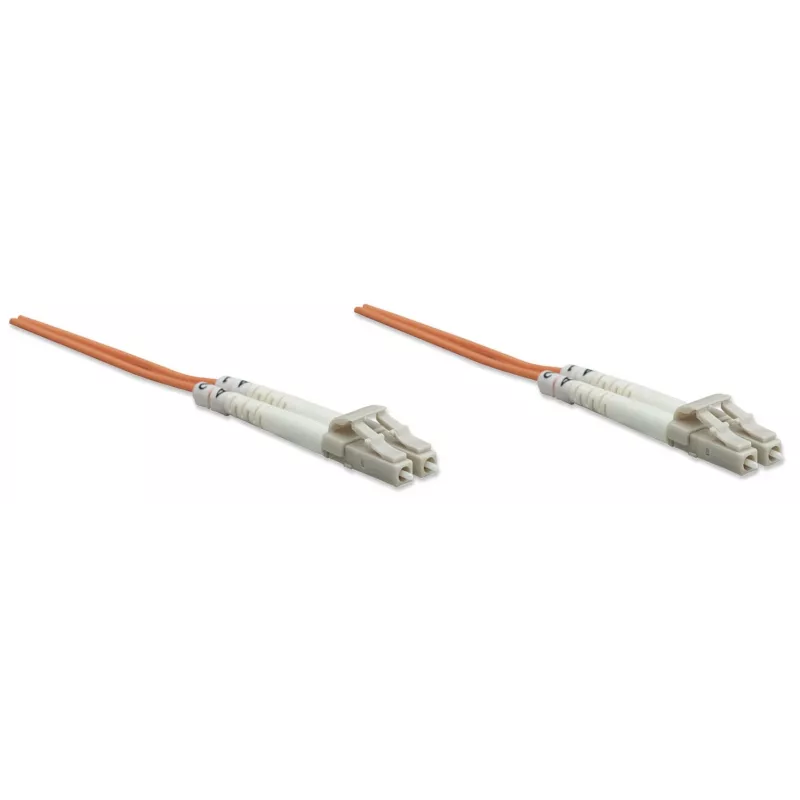 EFB Elektronik O0310.5 Duplexný optický patch kábel, LC-LC, OM2 50/125 µm, LSZH, 5 m, oranžový