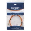 EFB Elektronik O0310.5 Duplexný optický patch kábel, LC-LC, OM2 50/125 µm, LSZH, 5 m, oranžový