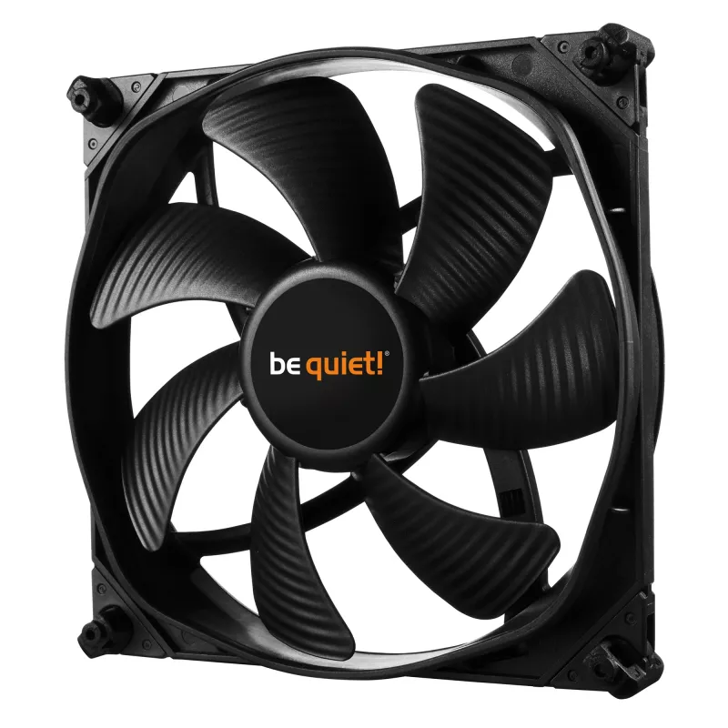 be quiet! SilentWings 3 ventilátor do počítačovej skrine 14 cm čierny