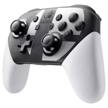 Nintendo Switch Pro ovládač Super Smash Bros. Ultimate Edition čierny, sivý, biely Bluetooth gamepad analógový / digitálny Nintendo Switch