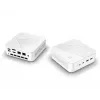 Acer Revo Box RB102-20CPW Mini Copilot+ PC Intel Core Ultra 5 226V 16 GB LPDDR5x-SDRAM 1 TB SSD Windows 11 Home Mini PC biely