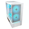 COUGAR Midi Tower skriňa, CFV235 Vision, ARGB, LCD displej, Mesh, biela