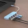 j5create ekologický USB-C na 4-port Type-A Gen 2 hub