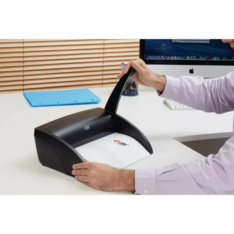 GBC viazačka CombBind® C100, hrebeňová viazačka, manuálna, 160 listov, čierna