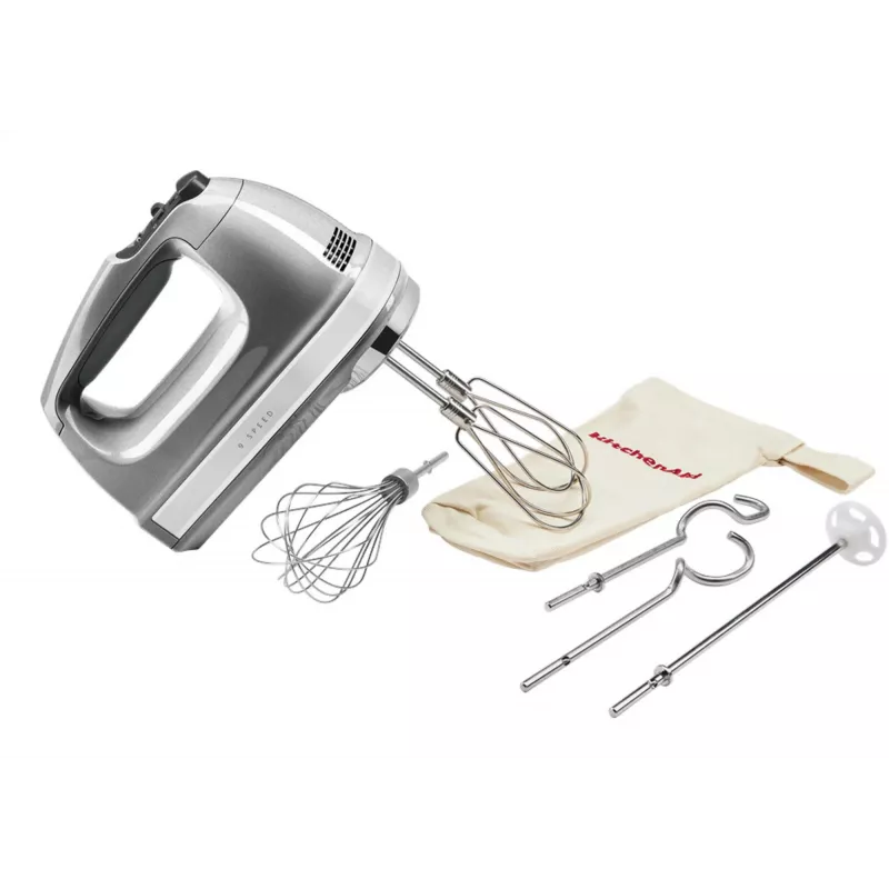 KitchenAid 5KHM9212ECU ručný mixér 85 W strieborná