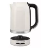 KitchenAid 5KEK1701EPL elektrická kanvica 1,7 l 2400 W čierna, nehrdzavejúca oceľ, biela