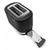 KitchenAid 859711684250 toaster 7 2 plátky 980 W čierna, nehrdzavejúca oceľ