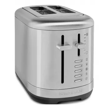 KitchenAid 5KMT2109ESX 2 plátky 980 W čierna, nehrdzavejúca oceľ