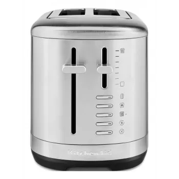 KitchenAid 5KMT2109ESX 2 plátky 980 W čierna, nehrdzavejúca oceľ