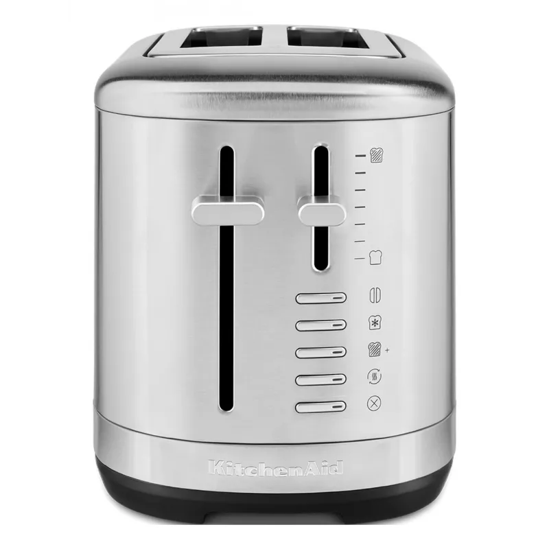 KitchenAid 5KMT2109ESX 2 plátky 980 W čierna, nehrdzavejúca oceľ