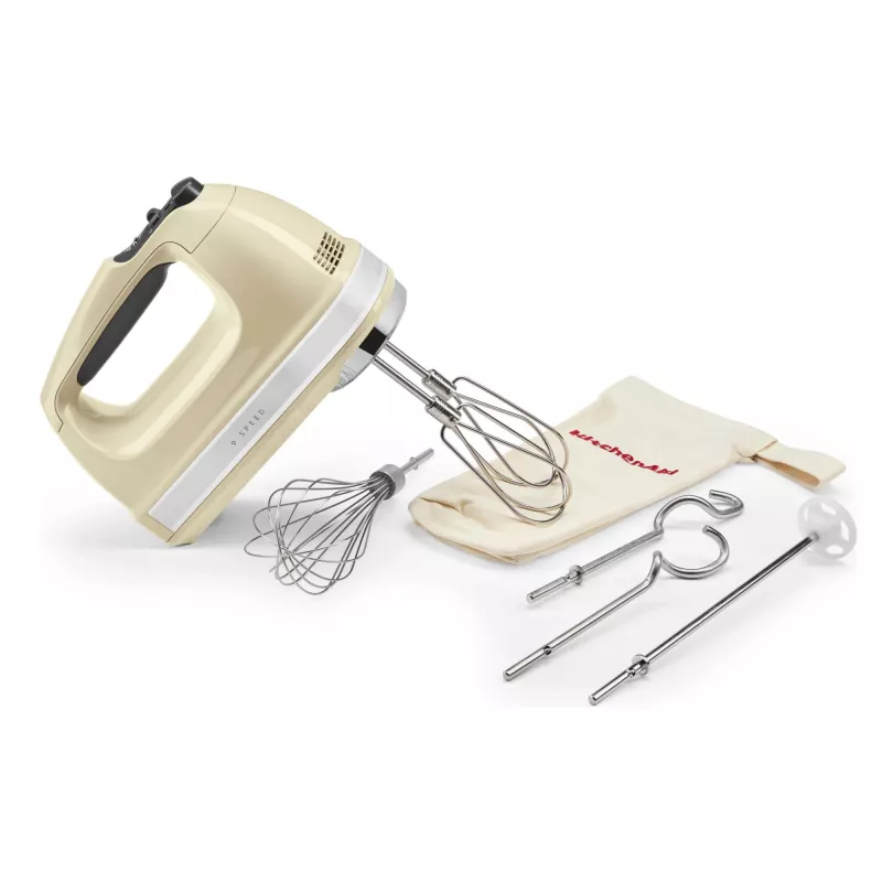 KitchenAid 5KHM9212EAC ručný mixér 85 W krémová, strieborná