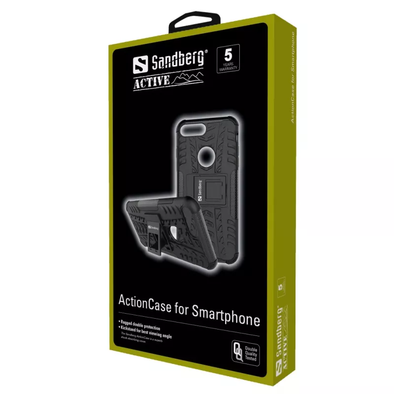 Sandberg ActionCase pre Galaxy S9, Border, Samsung, Galaxy S9, 14,7 cm (5,8 palcov), čierna
