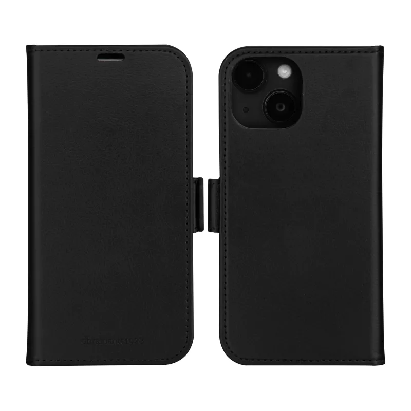 dbramante1928 Stockholm – iPhone 17e/16e/15/14/13 – čierna, folio, Apple, iPhone 17e/16e/15/14/13, čierna