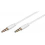 Microconnect AUDLL05W audio kábel 0,5 m 3,5 mm biela