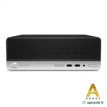 upcycle it HP ProDesk 400 G5 SFF (repasovaný) A Intel® Core™ i5 i5-8400T 16 GB DDR4-SDRAM 256 GB SSD Windows 11 Pro PC čierny, strieborný