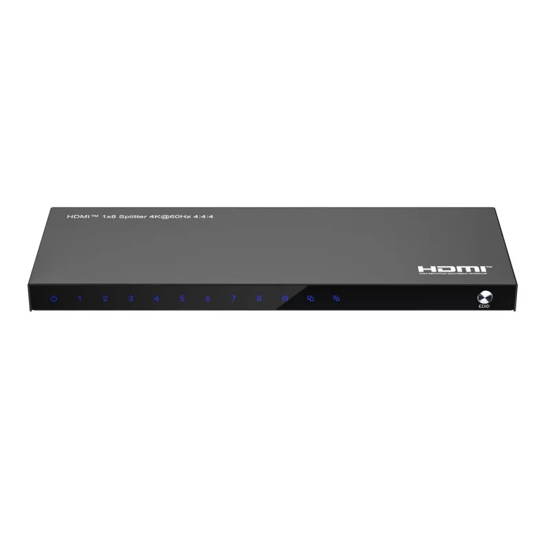 Microconnect MC-HDMISPLITTER0108-4K video rozbočovač HDMI 8x HDMI