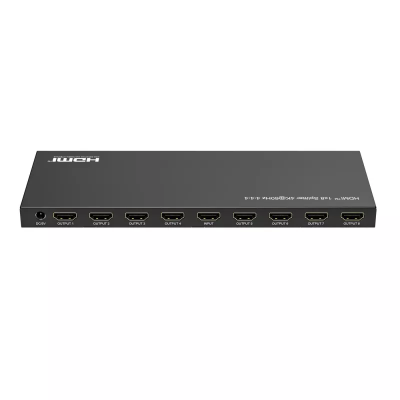 Microconnect MC-HDMISPLITTER0108-4K video rozbočovač HDMI 8x HDMI