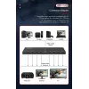 Microconnect MC-HDMISPLITTER0108-4K video rozbočovač HDMI 8x HDMI